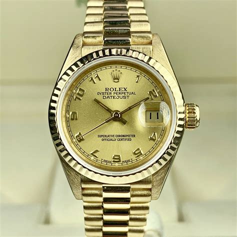 rolex gold datejust price